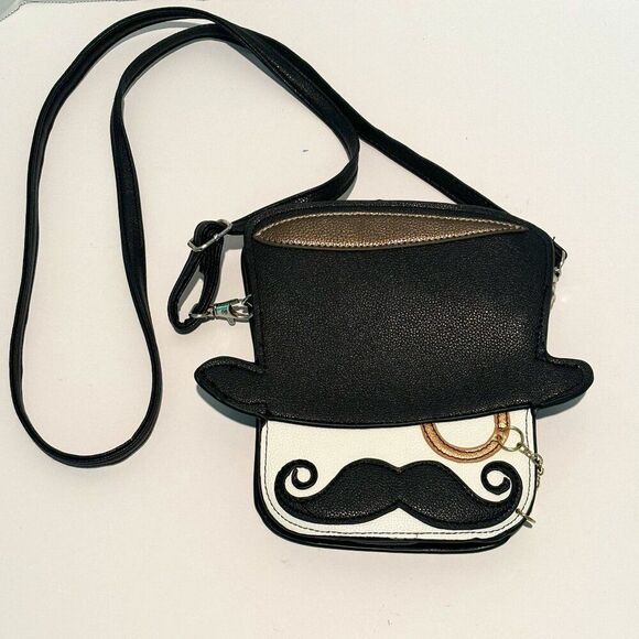 Sleepyville Critters Crossbody Purse Mr Top Hat Steampunk Punk Festival Urban